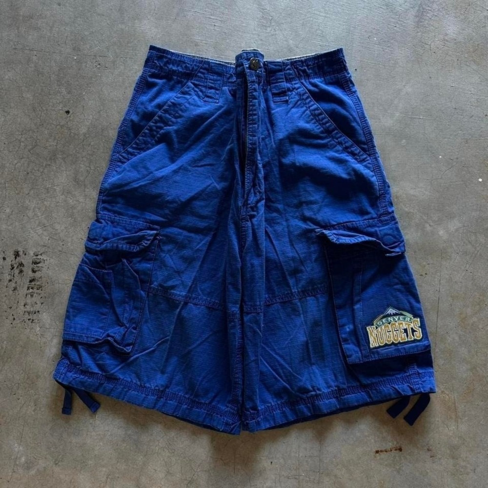 Baggy Chams Cargo Shorts Long Southpole Styl Jorts Vintage Y2K 38